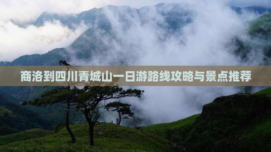 商洛去四川青城山一日