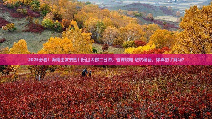 海南去四川乐山大佛二日游