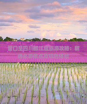 营口至四川都江堰旅游攻略：精选必游景点及特色体验