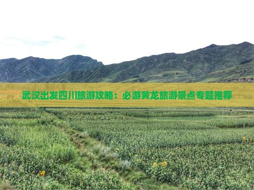 武汉出发四川旅游攻略：必游黄龙旅游景点专题推荐