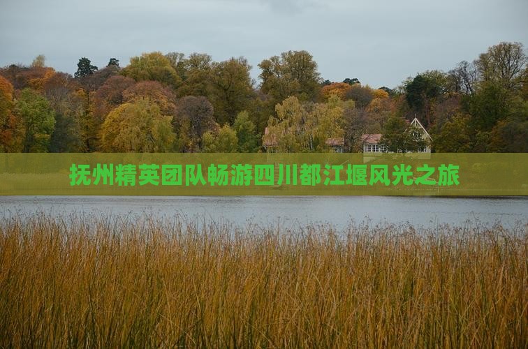 抚州精英团队畅游四川都江堰风光之旅