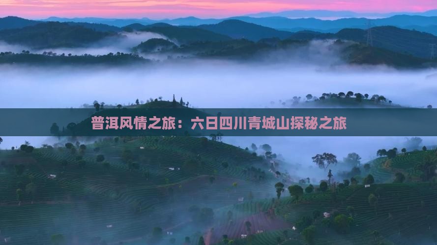 普洱风情之旅：六日四川青城山探秘之旅