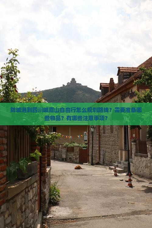 防城港到四川峨眉山自由行