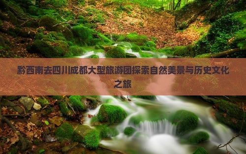 黔西南去四川成都大型旅游团