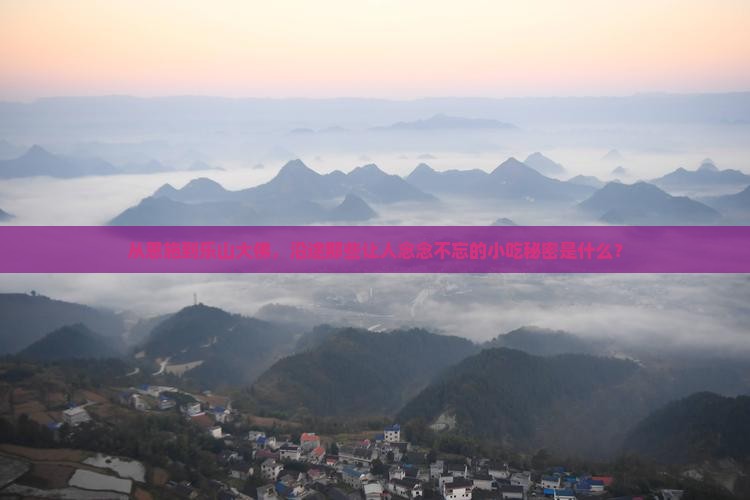 恩施去四川乐山大佛旅游小吃