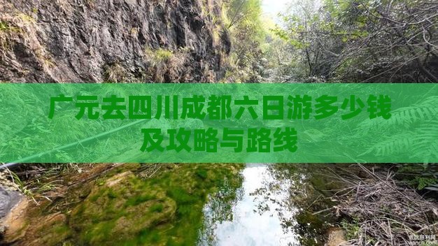 广元去四川成都六日游