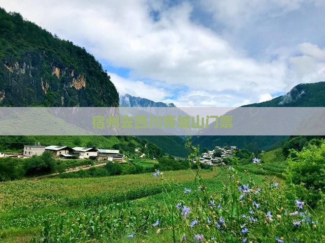宿州去四川青城山门票