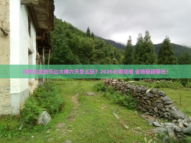 抚州到四川乐山大佛六日游