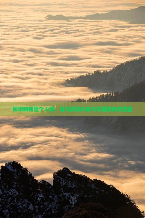 廊坊到新疆个人游：自驾游玩攻略与详细路线及里程