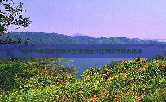 端午节新疆那拉提大型旅游团行程安排与报名信息