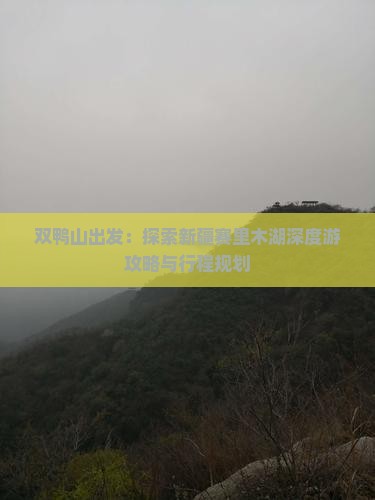 双鸭山出发：探索新疆赛里木湖深度游攻略与行程规划