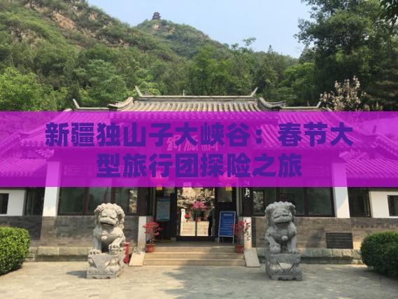 新疆独山子大峡谷：春节大型旅行团探险之旅