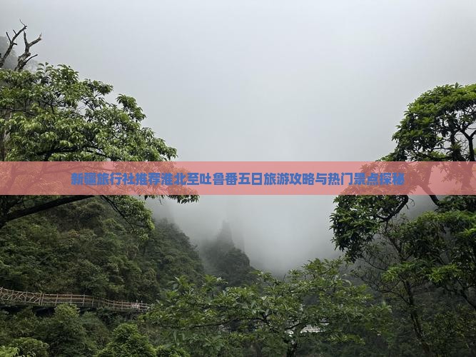 新疆旅行社推荐淮北至吐鲁番五日旅游攻略与热门景点探秘