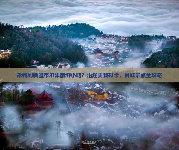 永州到新疆布尔津旅游小吃