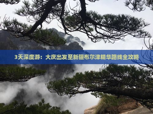 3天深度游：大庆出发至新疆布尔津精华路线全攻略