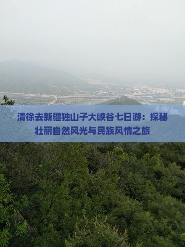 清徐去新疆独山子大峡谷七日游：探秘壮丽自然风光与民族风情之旅