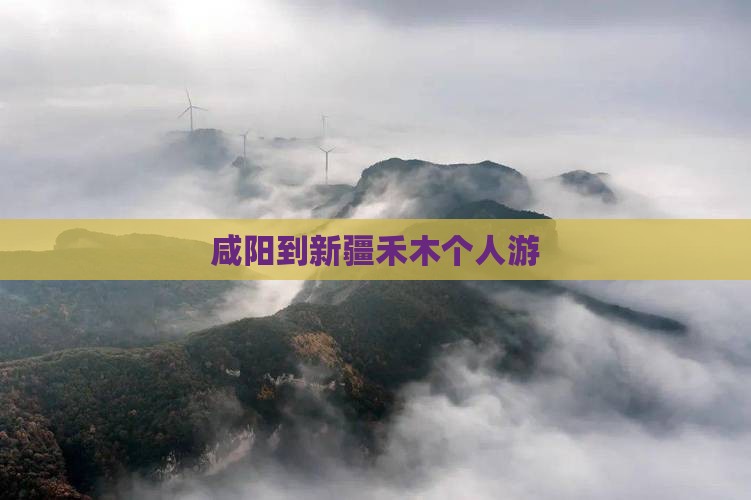 咸阳到新疆禾木个人游