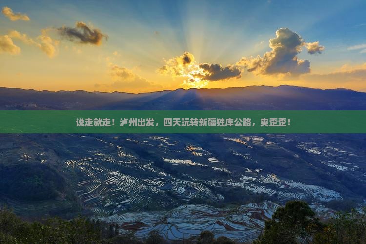 泸州到新疆独库公路四日游