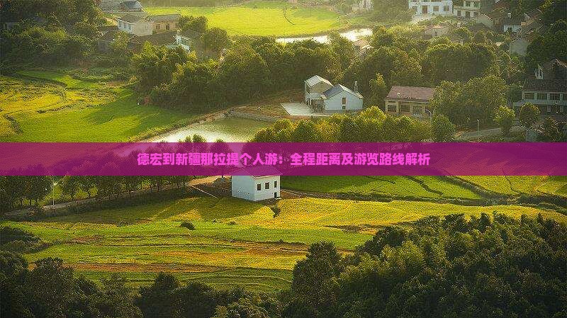 德宏到新疆那拉提个人游：全程距离及游览路线解析