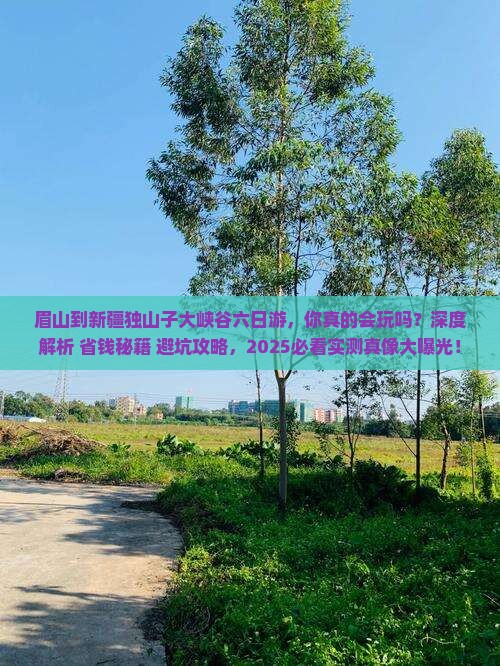 眉山到新疆独山子大峡谷六日游