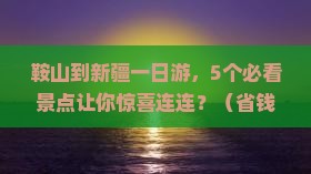 鞍山到新疆一日