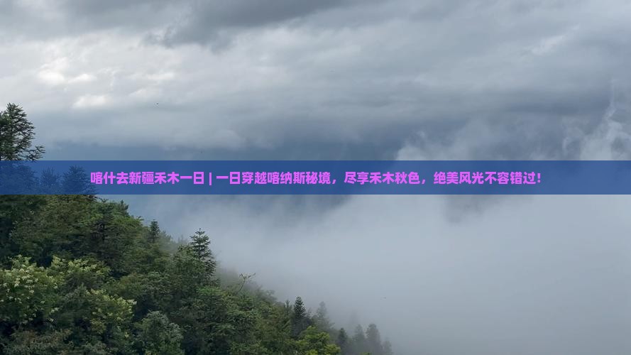 喀什去新疆禾木一日
