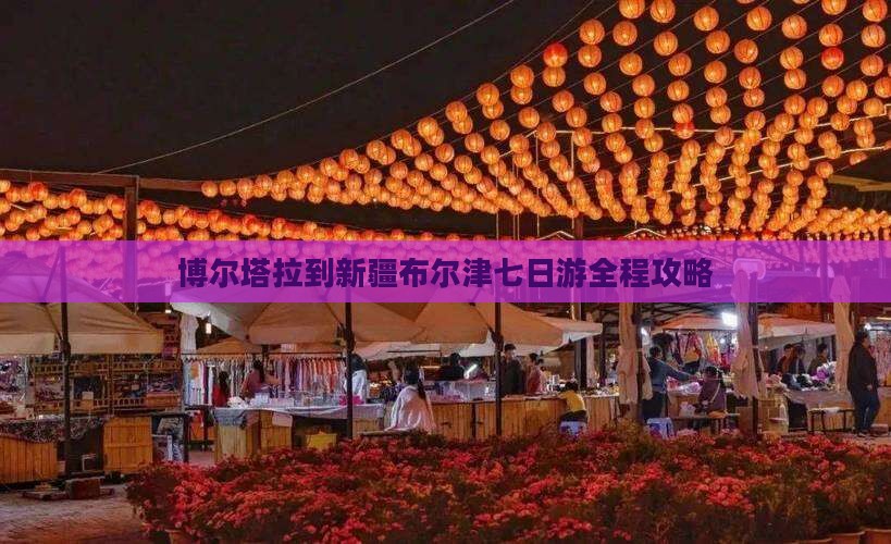 博尔塔拉到新疆布尔津七日游