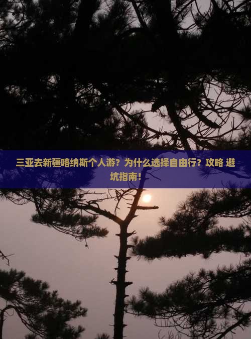 三亚去新疆喀纳斯个人游 三亚去新疆喀纳斯个人游