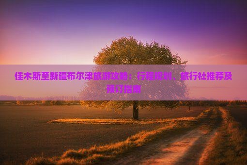 佳木斯至新疆布尔津旅游攻略：行程规划、旅行社推荐及预订指南