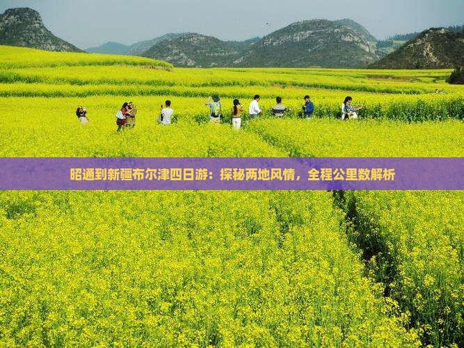 昭通到新疆布尔津四日游：探秘两地风情，全程公里数解析