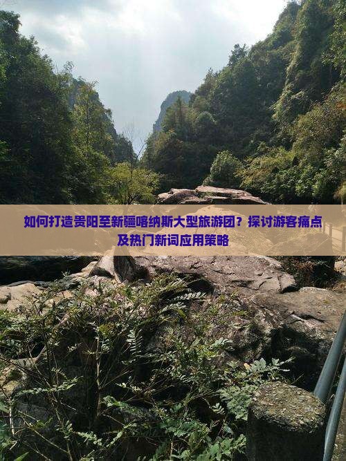 如何打造贵阳至新疆喀纳斯大型旅游团？探讨游客痛点及热门新词应用策略