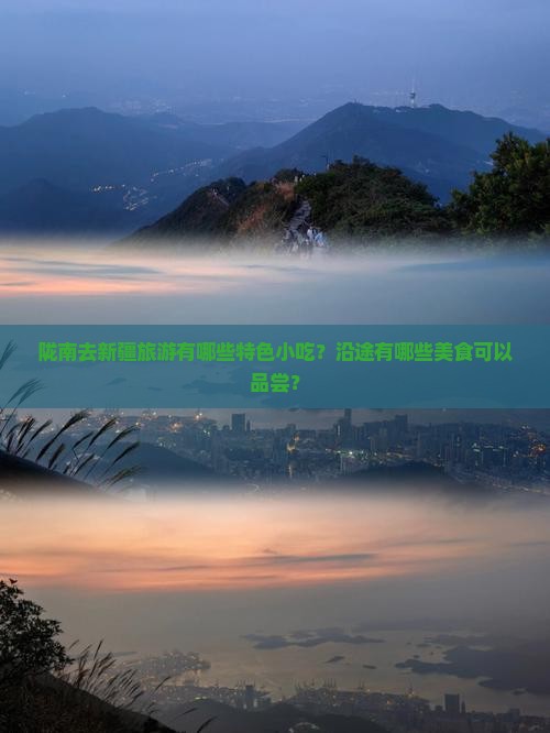 陇南去新疆旅游有哪些特色小吃？沿途有哪些美食可以品尝？
