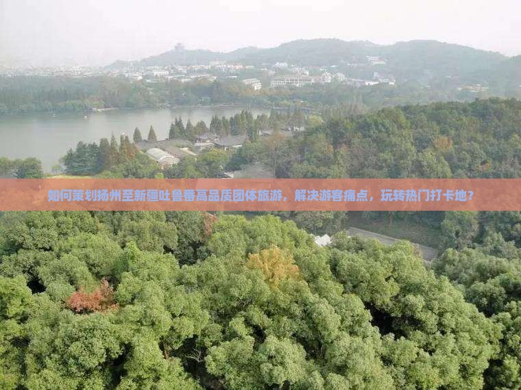 如何策划扬州至新疆吐鲁番高品质团体旅游，解决游客痛点，玩转热门打卡地？