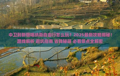 中卫到新疆喀纳斯自由行