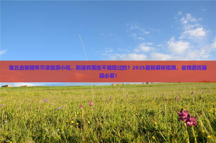 淮北去新疆布尔津旅游小吃