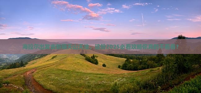 海拉尔去新疆天山天池旅行社