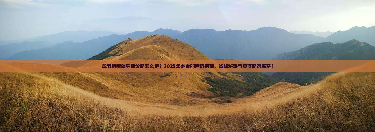 毕节到新疆独库公路必去地