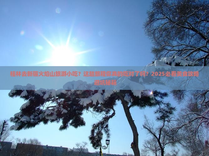桂林去新疆火焰山旅游小吃