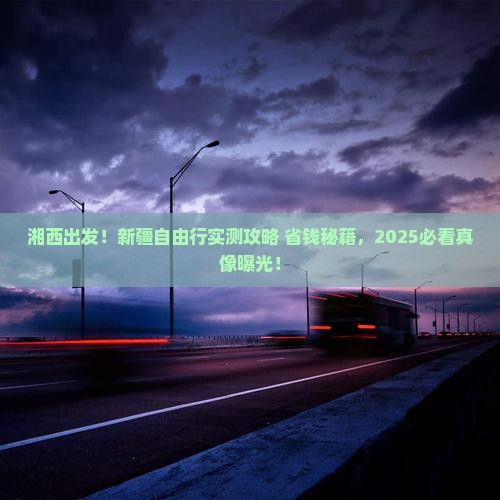 湘西去新疆自由团