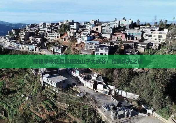 探秘攀枝花至新疆独山子大峡谷：绝美风光之旅