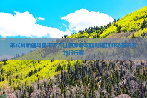 来宾到新疆乌鲁木齐六日游旅游攻略新疆旅游乌鲁木齐旅行行程
