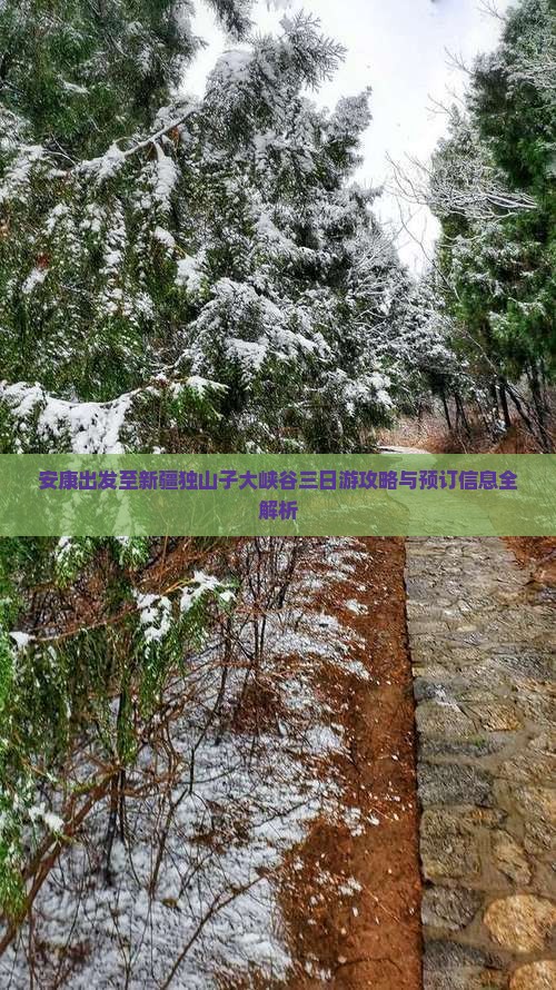安康出发至新疆独山子大峡谷三日游攻略与预订信息全解析