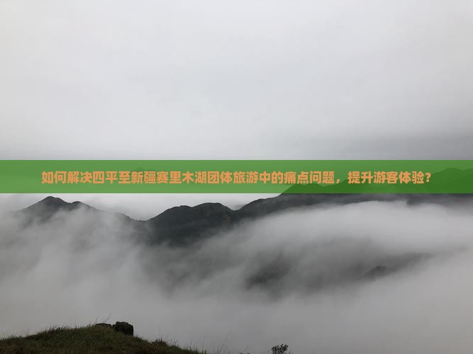 如何解决四平至新疆赛里木湖团体旅游中的痛点问题，提升游客体验？