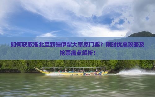如何获取淮北至新疆伊犁大草原门票？限时优惠攻略及抢票痛点解析！