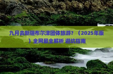 九月到新疆布尔津团体旅游
