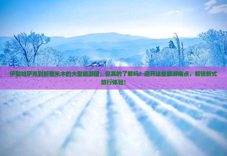 伊犁哈萨克到新疆禾木大型旅游团