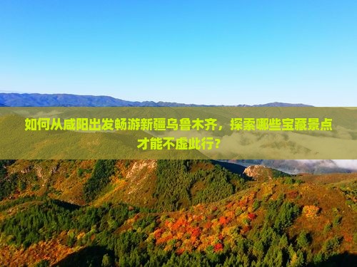 如何从咸阳出发畅游新疆乌鲁木齐，探索哪些宝藏景点才能不虚此行？