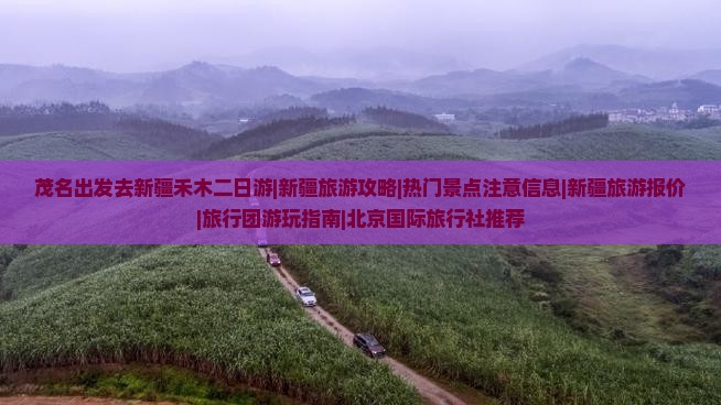 茂名出发去新疆禾木二日游|新疆旅游攻略|热门景点注意信息|新疆旅游报价|旅行团游玩指南|北京国际旅行社推荐