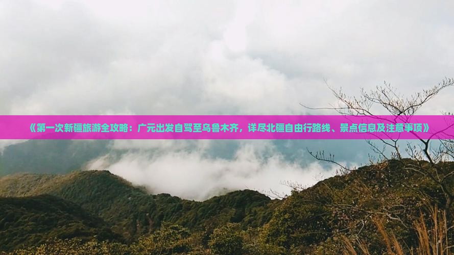 《第一次新疆旅游全攻略：广元出发自驾至乌鲁木齐，详尽北疆自由行路线、景点信息及注意事项》