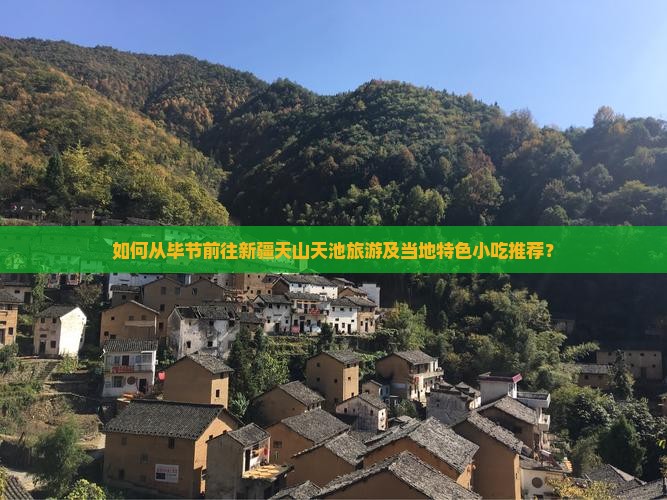 如何从毕节前往新疆天山天池旅游及当地特色小吃推荐？